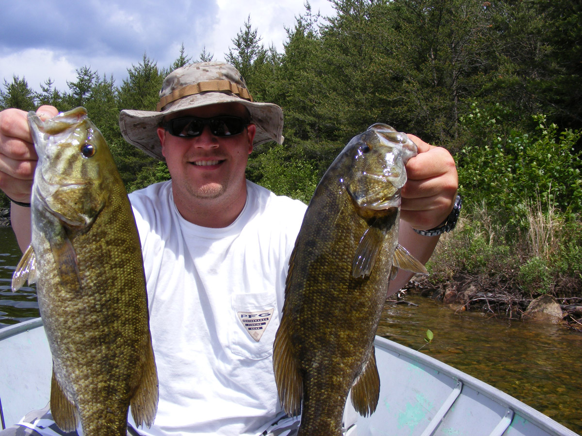 Fantastic smallmouth bass fishing at Wingiskus - Outpost Company